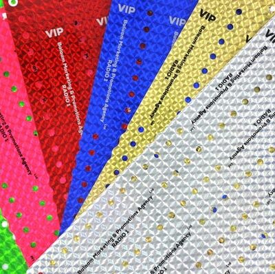 Voorbeeld Glitter Polsbandje